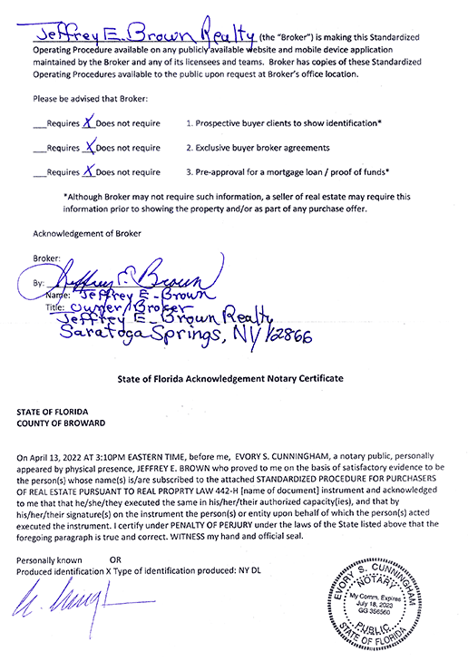 Standardized Operating Procedure