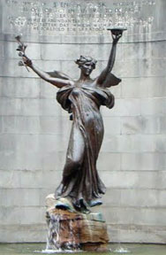 Spirit of Life Statue in Congress Park